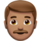 Man - Medium emoji on Apple